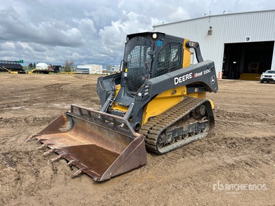2018 John Deere 333G Two-Speed Oruga cargadora compacta