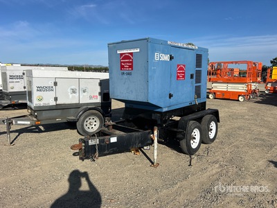 2002 Sdmo JS60UC 60 kW Mobile Generator Set
