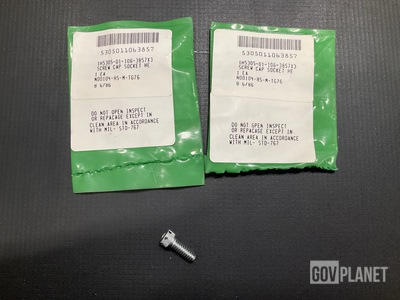 (172) 1H5305-01-106-3857X3 Socket Head Cap Screws