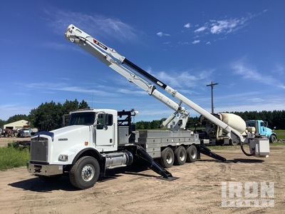 2012 Terex Hi-Ranger TM 105 105 ft on 2013 Kenworth T800 8x6 高所作業車