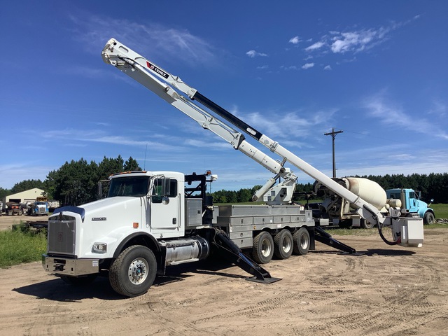 2012 Terex Hi-Ranger TM 105 105 ft on 2013 Kenworth T800 8x6 Bucket Truck