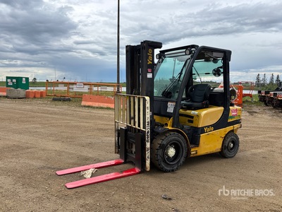 2012 Yale GLP060VXNGSE087 5700 lb Cushion Tire Forklift