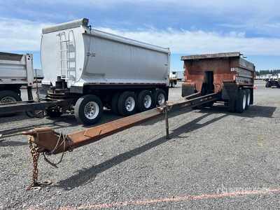 1978 Truckweld PTEVSC T/A Pup Dump Trailer
