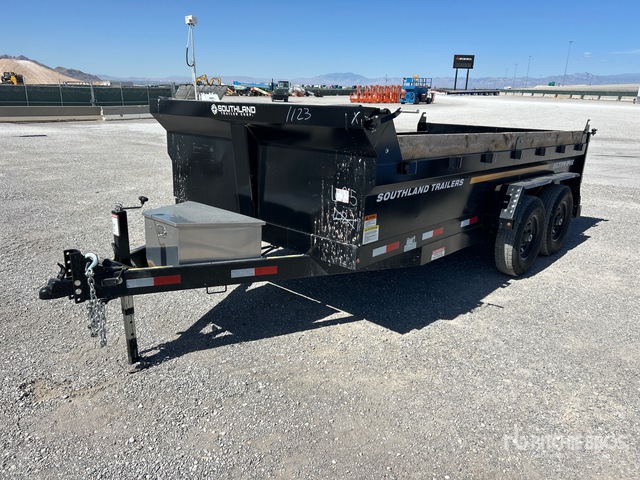 2024 Southland SL714-14K 14 ft T/A Dump Utility Trailer