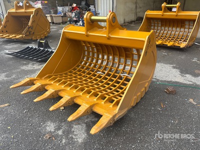 2026 Warrior WBMCS20-025 61 in Skeleton Excavator Bucket - Fits Cat 320 / 20 - 25 ton (Unused)