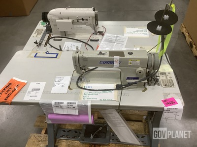(2) Consew Industrial Sewing Machines