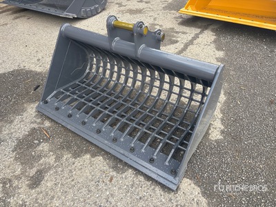 2026 Warrior WBMCS5-1320 52 in Skeleton Cleanup Excavator Bucket - Fits Cat 305 / 5 - 6 ton (Unused)