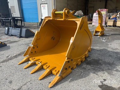2026 Warrior WBRC20-1400 53 in Digging Excavator Bucket - Fits Cat 320 / 20 - 25 ton (Unused)