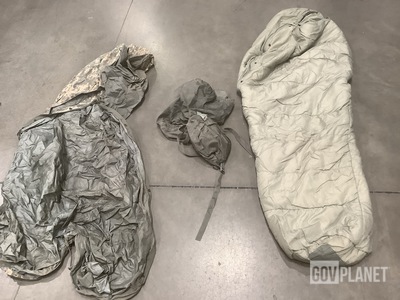 (109) Stuff Sacks, (88) Bivy Covers & (25) Sleeping Bags