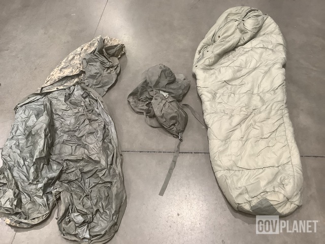 (109) Stuff Sacks, (88) Bivy Covers & (25) Sleeping Bags