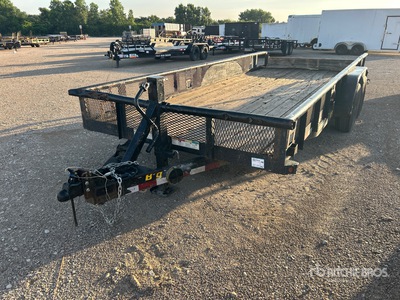 2019 BigTex Trailers 10PI-18BK 18 ft T/A Trailer utilitario