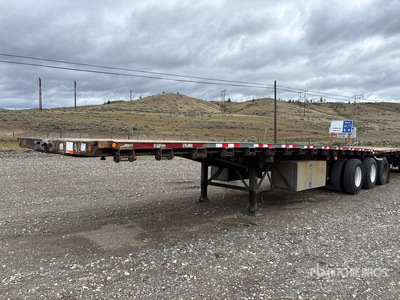 2011 Thruway 32 ft Super B-Train Lead Remolque caja abierta