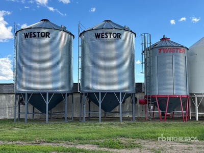 Westor 1805 +/- 4800 bu 5 Ring Hopper Trémie à grains