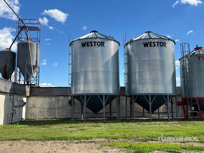 Westor 1805 +/- 4800 bu 5 Ring Hopper Trémie à grains