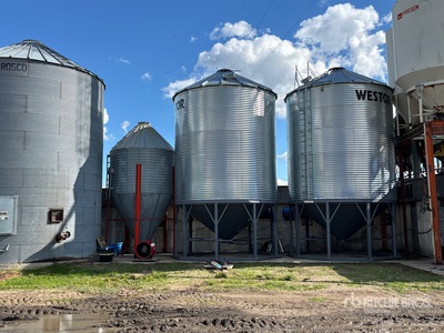 Westor 1805 +/- 4800 bu 5 Ring Hopper Trémie à grains