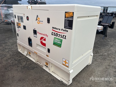 2025 Multiquip GSD75CL 63 kVA Skid-Mounted Diesel Zestaw prądotwórczy (Unused)