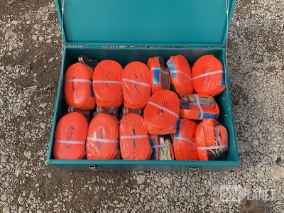 Suihe Ratchet Tie Down Set w/Flatpack Tool Box