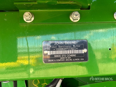 2012 John Deere S680 Combine Harvester