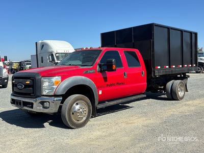 2015 Ford F-450 XL 4x2 Crew Cab Tipper Truck