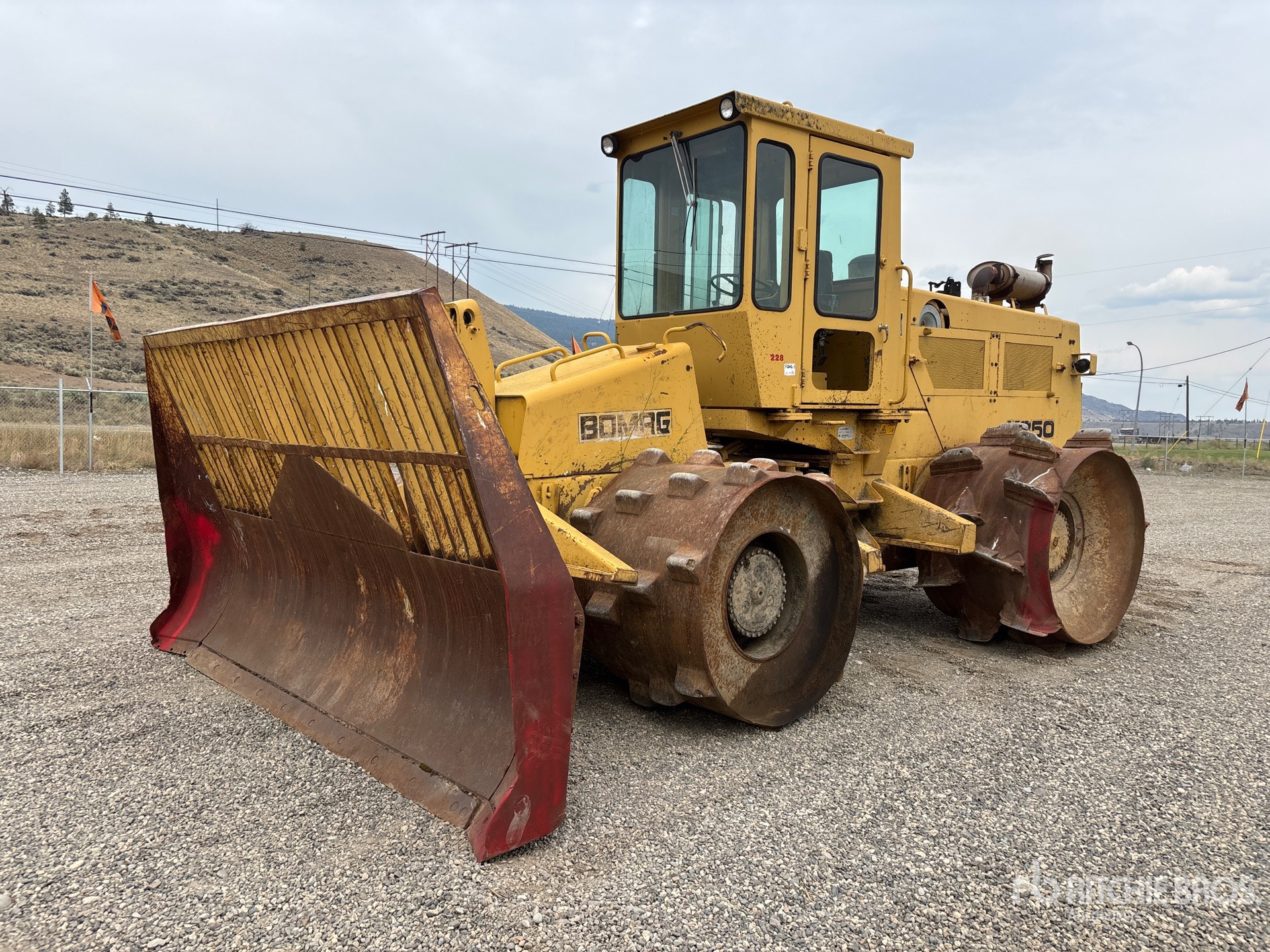 1985 Bomag K351 Landfill Compactor