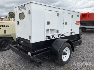 2001 Generac GR50 41 kW Mobile Planta de Luz / Generator Set