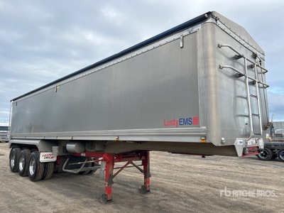 2011 Lusty EMS 10.3 m Tri/A End Dump Trailer