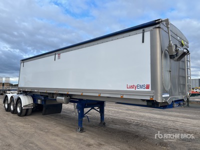 2021 Lusty EMS 9 m Tri/A B-Double Lead Sliding End Dump Trailer