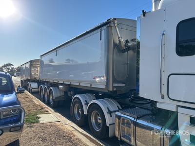 2021 Lusty EMS 9.0 m Tri/A B-Double Lead Tipping Trailer