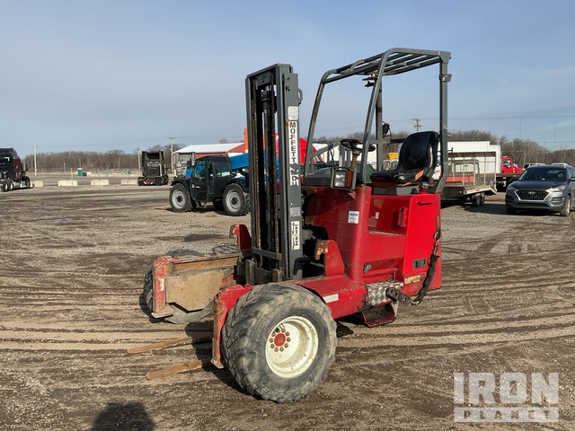 2006 Moffett M55 5500 lb 3x3 Truck Mounted Forklift
