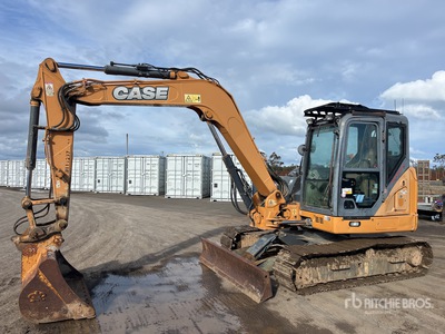 Case CX80C Tracked Excavator