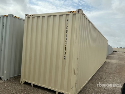 2026 40 ft One-Way High Cube Storage Container