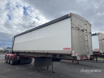 2022 Sloanebuilt 8.7 m Tri/A B-Double Lead Sliding End Dump Trailer
