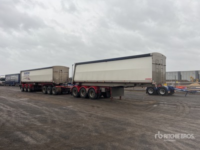 2022 Sloanebuilt 8.8 m Tri/A B-Double Lead Sliding Tipping Trailer