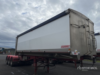2021 Sloanebuilt 6.8 m Tri/A B-Double Lead Rollback End Dump Trailer