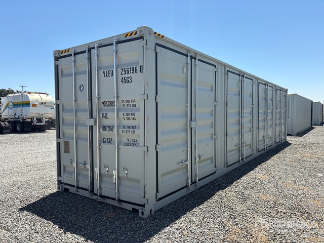 2026 40 ft High Cube Multi-Door Storage Container