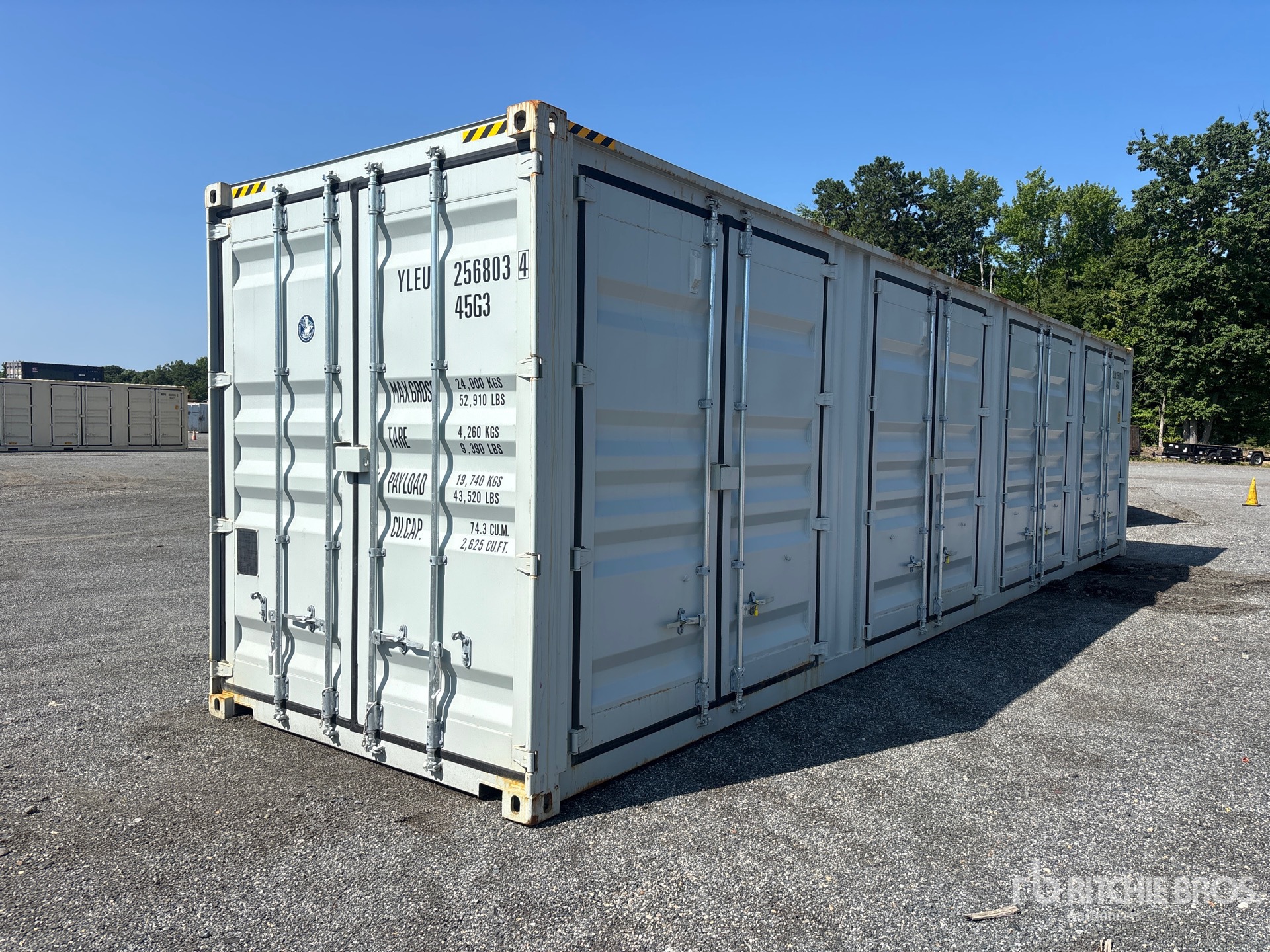 2026 40 ft High Cube Multi-Door Storage Container