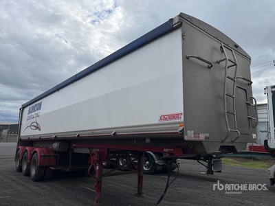 2021 Sloanebuilt 10.4 m Tri/A End Dump Trailer