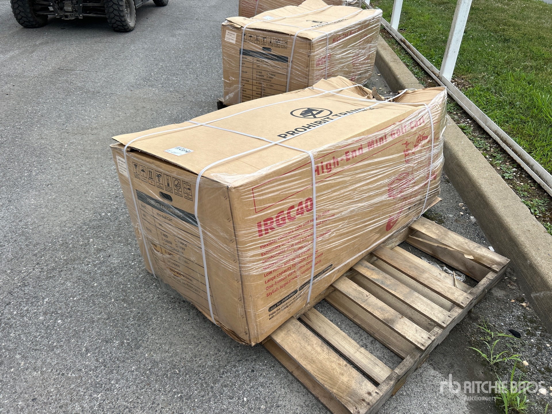 2026 MGC40-BLUE 3 TT E-Trike Mini Scooter (Unused)