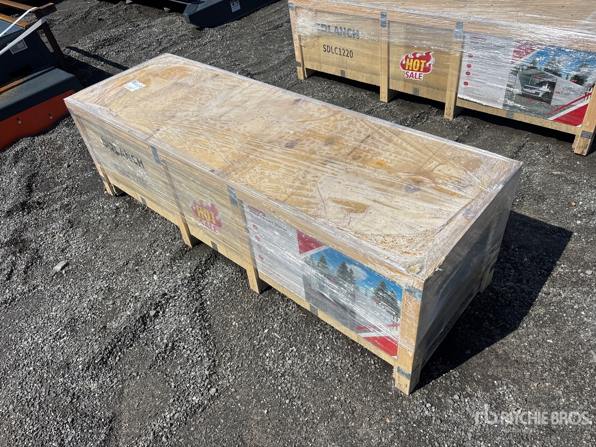 2026 SDLC1220 12 ft x 20 ft Carport (Unused)