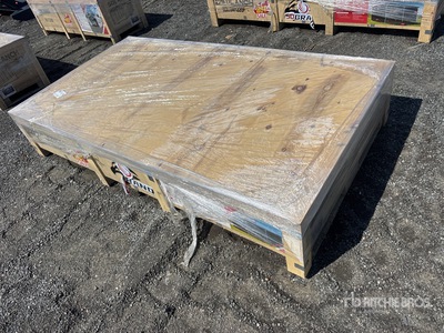 2026 SDLGM1220F Galvanized Metal Livestock Shelter (Unused)