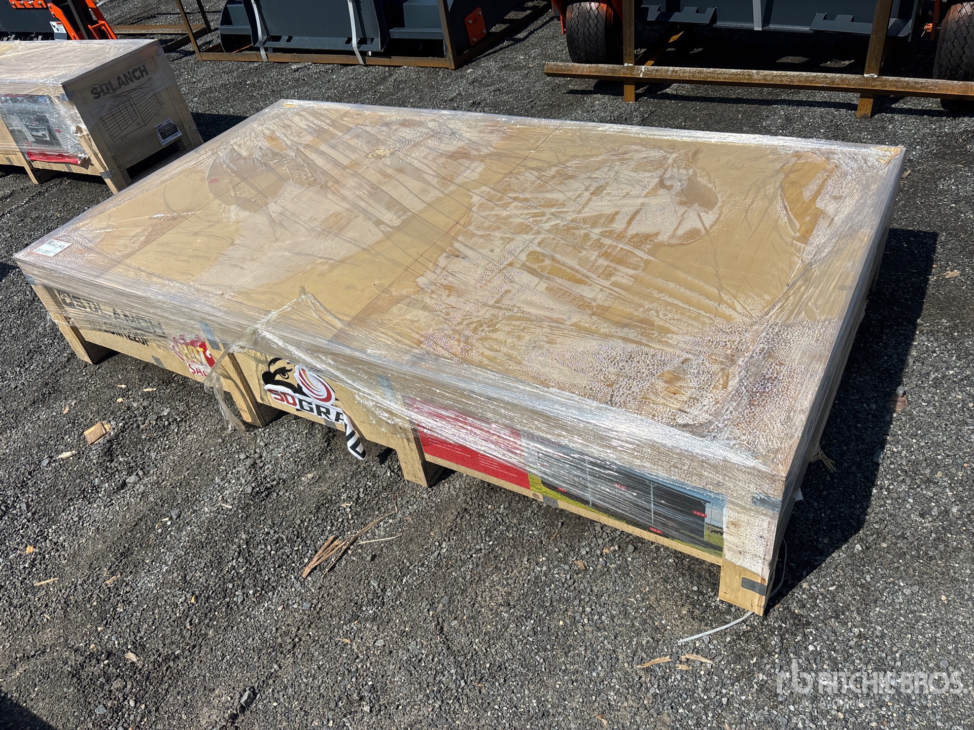 2026 SDLGM1220F Galvanized Metal Livestock Shelter (Unused)