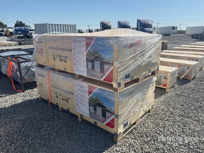 2026 SDL4230TGMS 42 ft x 30 ft Triple Garage Metal Shed (Unused)