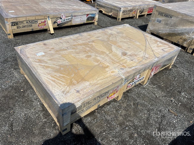 2026 SDLGM1220F Galvanized Metal Livestock Shelter (Unused)