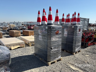 2026 TSC Quantity of (250) الأقماع المرورية (Unused)