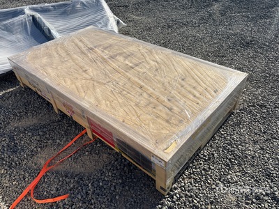 2026 SDLGM1220F 7 ft 3 in x 4 ft Galvanized Metal مأوى الماشية (Unused)