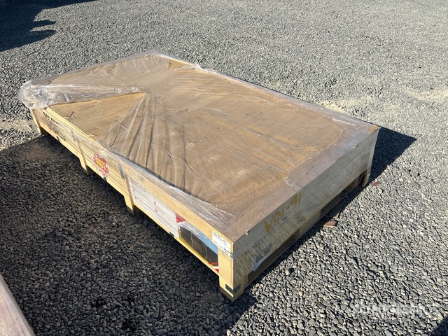 2026 SDLGM1220F 7 ft 3 in x 4 ft Galvanized Metal Livestock Shelter (Unused)