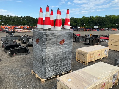 2026 TSC Quantity of (250) Verkeer kegels (Unused)