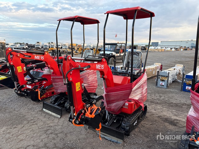 2026 ME15 Mini Excavator (Unused)