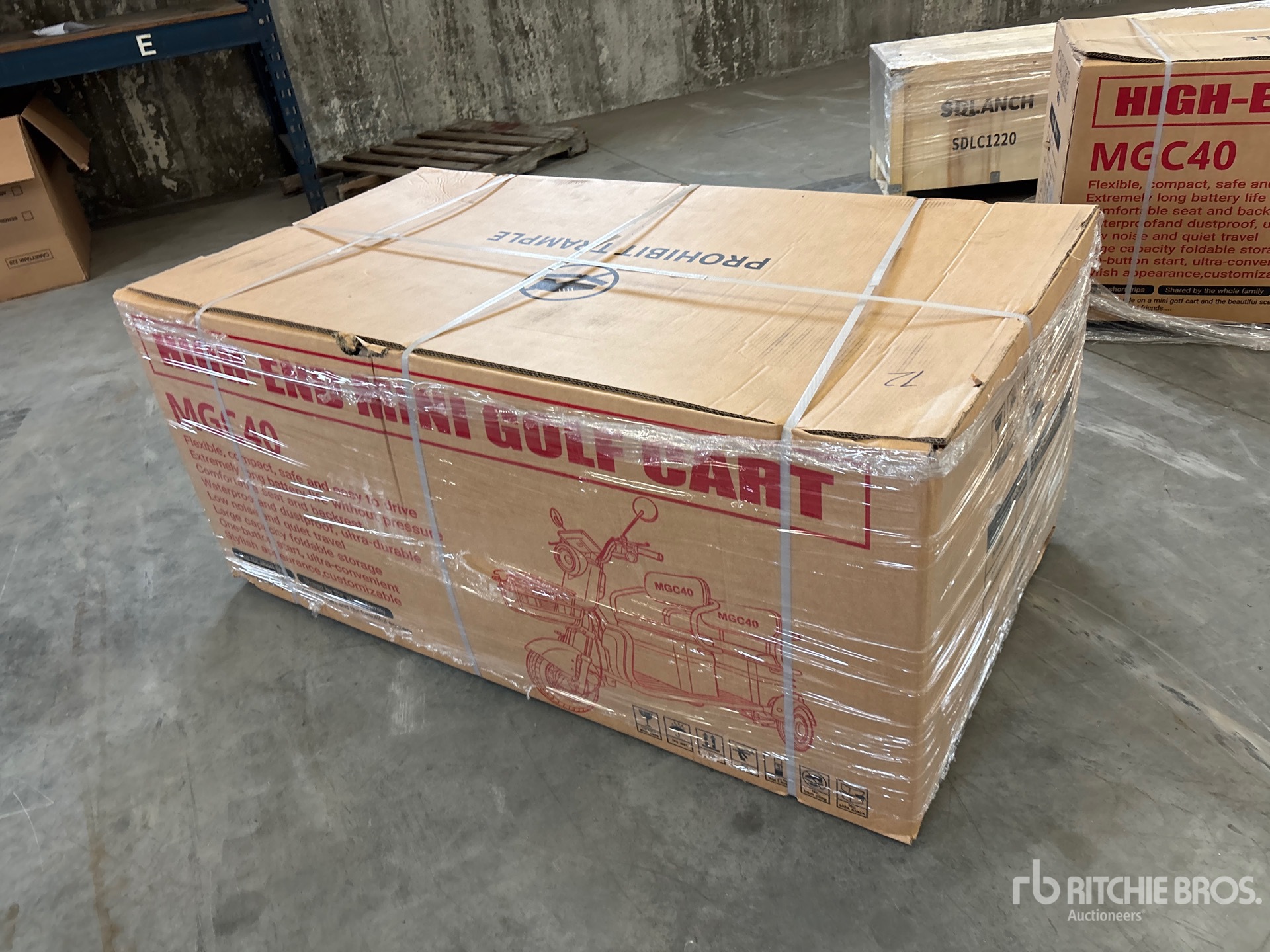 2026 MGC40-BLUE 3 TT E-Trike Mini Scooter (Unused)