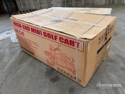 2026 MGC40-RED 3 TT E-Trike Mini Scooter (Unused)